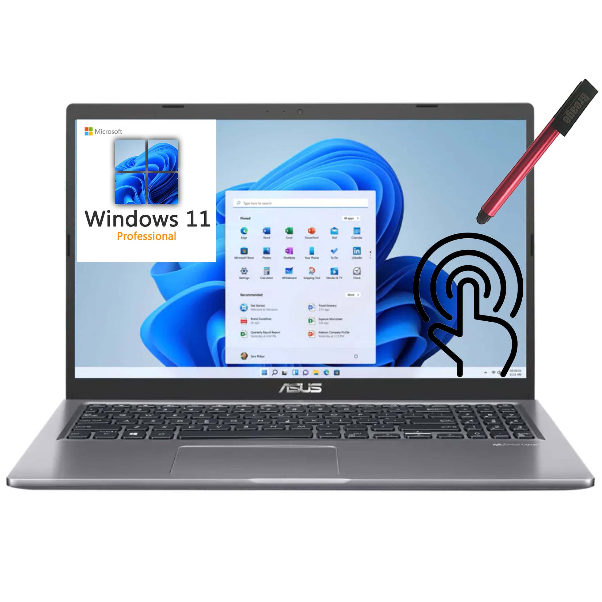 2022 Flagship ASUS VivoBook Business Thin Laptop, 15.6
