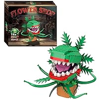 Audrey II Building Blocks Set Compatible with Lego, Piranha Flower Little Shop of Horrors Building Kit, Cannibal Flower Building Bricks Toys Gifts for Boys Girls Kids Adult(303 Pieces)