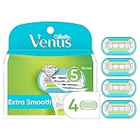 Extra Smooth Womens Razor Blade Refills, 4 Count, Designed for a Close, Smooth Shave