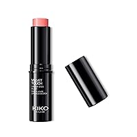MILANO - Velvet Touch Cream Blush Stick | Creamy Texture and Radiant Finish | Golden Peach 02 | Cruelty Free Makeup | Professional Makeup Blush | Made in Italy