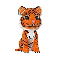 Animal Tiger Micro Building Blocks Set（6488PCS） Gift for Adults and Kids