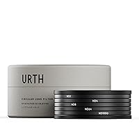 Urth 77mm 5-in-1 Lens Filter Kit (Plus+) — Neutral Density ND2, ND4, ND8, ND64, ND1000, 20-Layer Nano-Coated, Ultra-Slim Camera Lens Filters