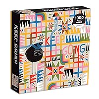 Galison Keep Going 1000 Piece Puzzle from Galison - Beautifully Illustrated Puzzle for The Whole Family to Enjoy, 20