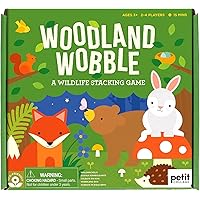Petit Collage Woodland Wobble Stacking Game