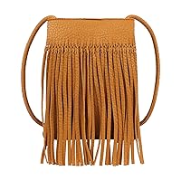 Hoce Women’s Leather Fringe Messenger Bag Large Hobo Crossbody Tassel Shoulder Bags, Gift for Mom Wife Girlfriend