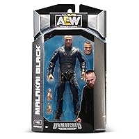 Ringside Malakai Black - AEW Unmatched Series 8 Toy Wrestling Action Figure