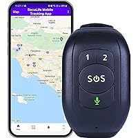Seculife SOS Wristband - Personal Safety GPS Tracker for Dementia, Alzeihmers, Seniors, Elderly, Adults, Special Needs - SOS Button - 2 Way Calling - in App Tracking - IP67 Water Resistant