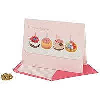 Happy Birthday Card, Daughter Sweets Cakes(NB-0033)