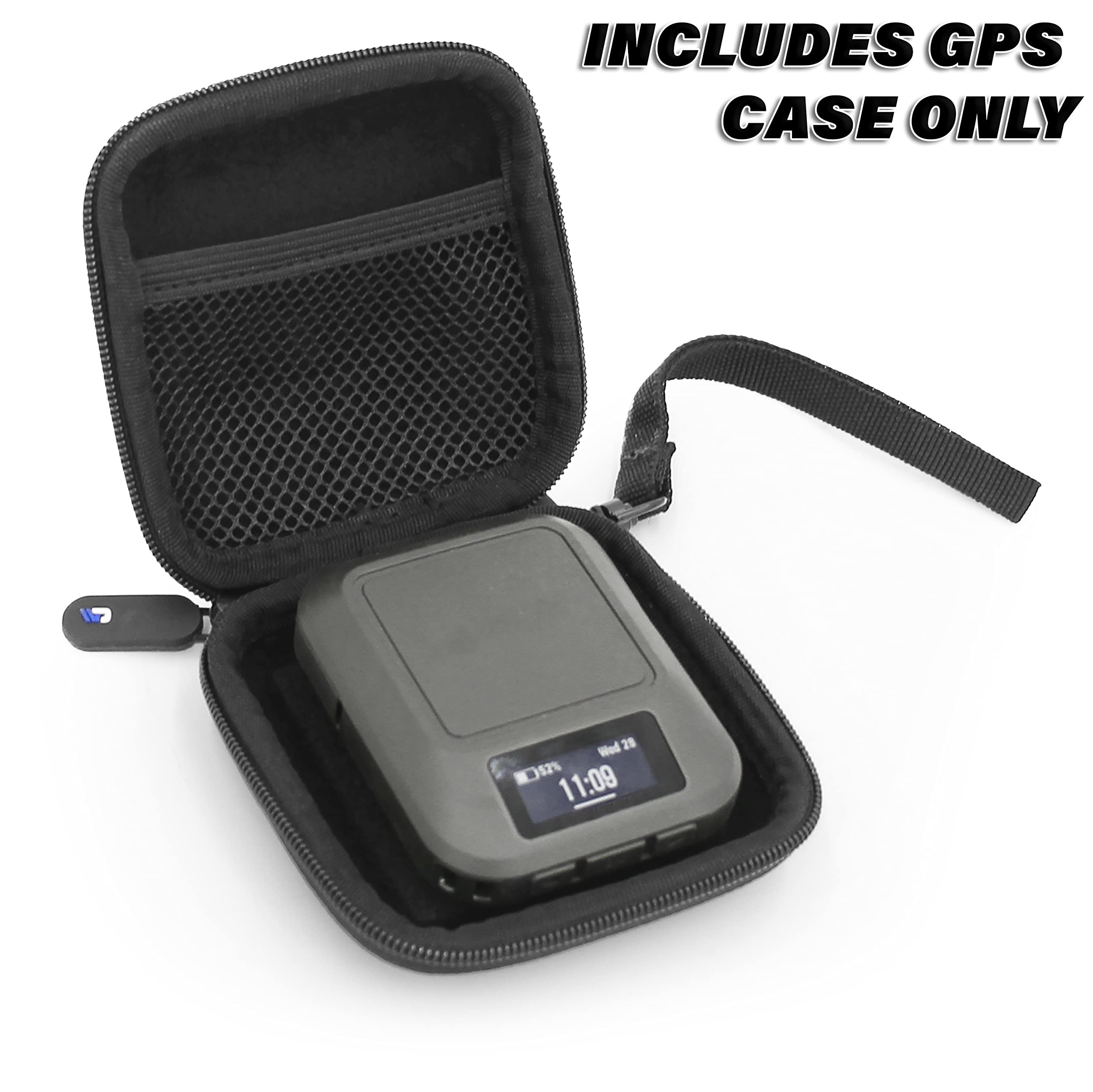 CASEMATIX GPS Case Compatible with Garmin inReach Messenger Satellite Communicator - Small Carrying Case for Handheld Marine GPS Only