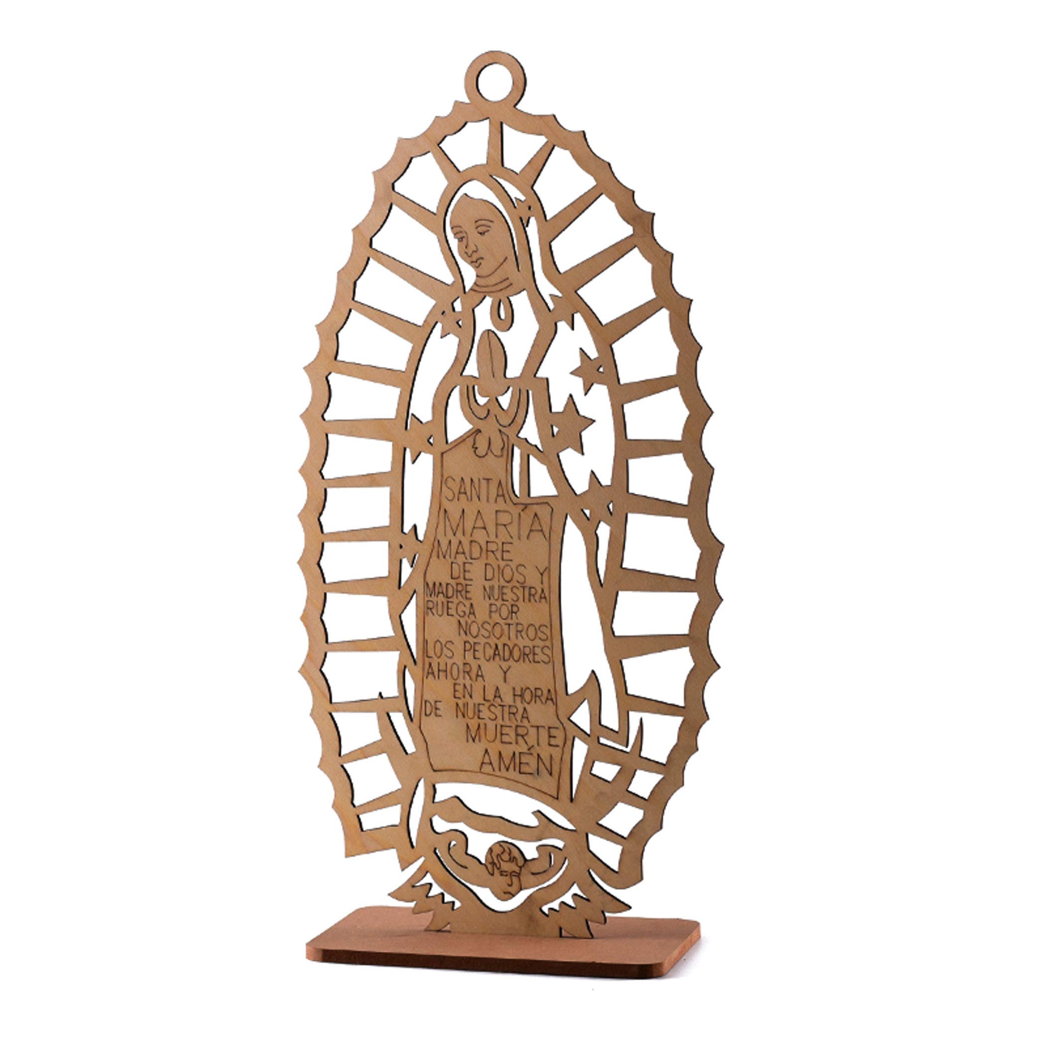 Our Lady of Guadalupe Baptism Decorations (Natural, 12"x24")