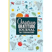 Vibe-Check CHRISTIAN GRATITUDE JOURNAL FOR TEENAGERS: WIDE RULED 52 WEEKS 7 DAYS A WEEK EACH WEEK WITH A NEW TESTAMENT THEME OR PSALM QUOTE