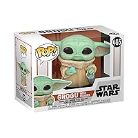 Funko POP! Star Wars: The Mandalorian - Grogu (The Child, Baby Yoda) with Cookie - Collectible Vinyl Figure - Gift Idea - Official Merchandise - for Kids & Adults - TV Fans