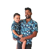 Father & Son Matching Shirts, Father & Son Outfit, Dark Flamingo Shirt, Father & Son Shirts