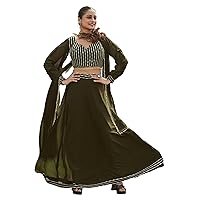 Traditional Indian Women Heavy Georgette With Embroidery Work Lehenga 4128