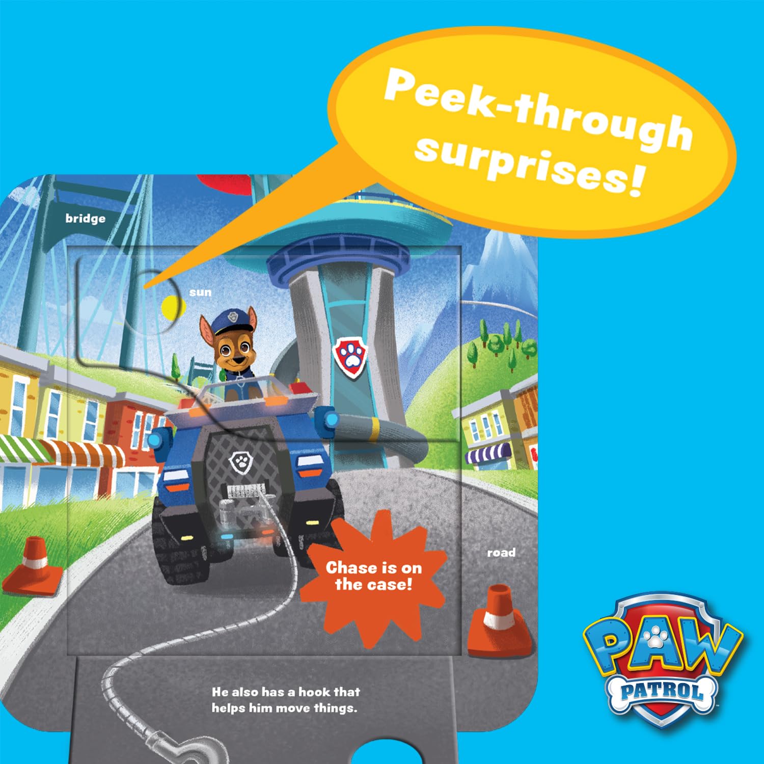 Peek-a-Flap Paw Patrol Go, Pups, Go! A Children’s Lift-a-Flap Board Book for Little Paw Patrol Lovers; Chase and Friends Interactive Adventure
