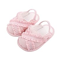 Boys Size 7 Shoes Toddler Infant Girls Ruffles Plaid Printed Shoes First Walkers Shoes Toddler House Shoe Boy