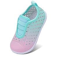 Fires Kids Water Shoes Boys Girls Quick Dry Breathable Barefoot Water Socks for Beach Swim Slip-on Sneakers Lightweight Flexible Toddler Sandals Indoor/Outdoor