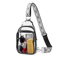 CLUCI Clear Bag for Stadium Events Backpack For Women