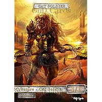 3X Cat Soldier #3 Custom Altered Tokens
