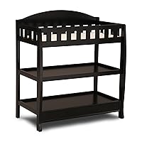Infant Changing Table with Pad, Ebony Black