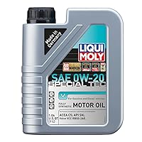 LIQUI MOLY Special Tec V SAE 0W-20 | 1 L | Synthesis technology motor oil | SKU: 20198
