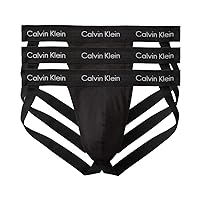 Calvin Klein Men's Cotton Stretch 3-Pack Jock Strap