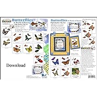 ScrapSMART - Butterflies: A World of Beauty CD Collection - Jpeg & PDF Files [Download]