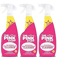 The Pink Stuff - The Miracle Multi-Purpose Cleaning Spray 750ml 3-Pack Bundle (3 Multi-Purpose Spray)