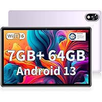 DOOGEE U9 Android 13 Tablet 10 inch Tablets,1TB Expand/64GB ROM Android Tablet with Quad-Core Processor,2.4G/5G WiFi,Dual Speakers,5060mAh Battery Tablet Android,Dual Camera,BT5.0/GPS