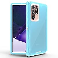 Clear Case Compatible with Samsung Galaxy S8 Plus,Anti-Scratch Shock Absorption TPU Bumper Cover+Slim Transparent Back (HD Clear) Protective Phone Cover Slim Case (Color : Blue)