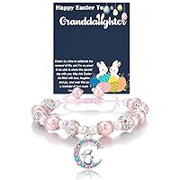 Easter Basket Stuffers Bunny Bracelet Easter Jewelry Gifts for Teens Girls Granddaughter Daughter
