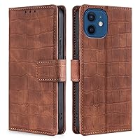 Phone Cover Wallet Folio Case for Samsung Galaxy A71, Premium PU Leather Slim Fit Cover for Galaxy A71, 3 Card Slots, Portable, Brown