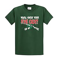 Christmas Classic T-Shirt You'll Shoot Your Eye Out Santa Claus Movie Xmas Funny Humorous Gift Tee Shirt