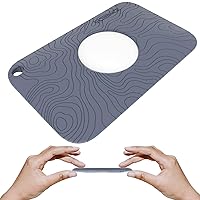 New-Generation AirTag Wallet Holder, The Thinner AirTag case, Slimmer Than The AirTag Itself. No Bulging, Long-Term use Without Deformation (Grey)