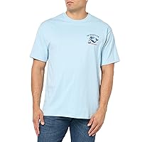 Quiksilver Men's Mer Maiden Short Sleeve Tee Shirt, Dream Blue 241