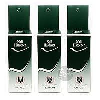 3 Bottles Quimica Alemana Nail Hardener Strengthener Polish Treatment 0.47 oz