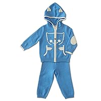 Baby Boy 2 piece Hoodie Set with Pants Blue 6-24M