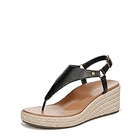 Vionic Women's Solano Kirra Wedge Toe Post Comfortable Wedge Heels- Supportive Wedges Comfort Shoes That Includes a Concealed Orthotic Insole Sizes 5-12