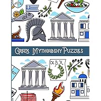 Greek Mythology Puzzles: Large Print Word Search and Complex Mazes Activity with Easy to Medium and Extreme Sudoku for Adult Anxiety | Ancient ... Gods, Heroes, Monsters Goddesses, and more!