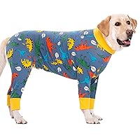 Dog Recovery Suit for Dogs After Surgery Female Male Medium Large Dog Neuter Spay Onesie for Shedding Prevent Licking Surgical Wound Dog Cone Alternative