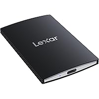 Lexar 2TB SL500 Portable SSD, Up to 2000 MB/s Read, Compatible w/Type-C Laptops, iPhone 15, Smartphones, Tablets, PS5, Xbox, USB 3.2 Gen 2x2, Slim and Lightweight, External SSD (LSL500X002T-RNBNU)