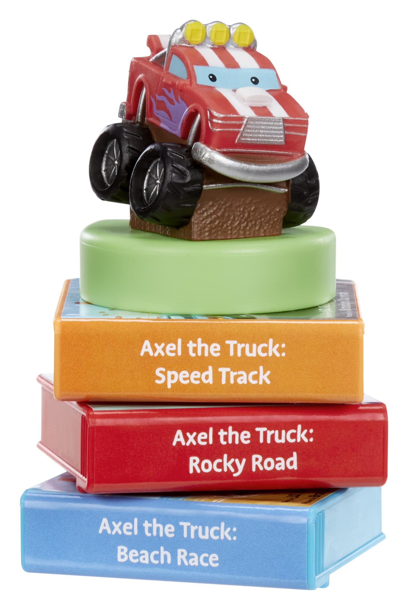 Little Tikes Story Dream Machine Axel The Truck Story Collection, Storytime, Books, HarperCollins, Audio Play Character, Gift and Toy for Ages 3+ Years
