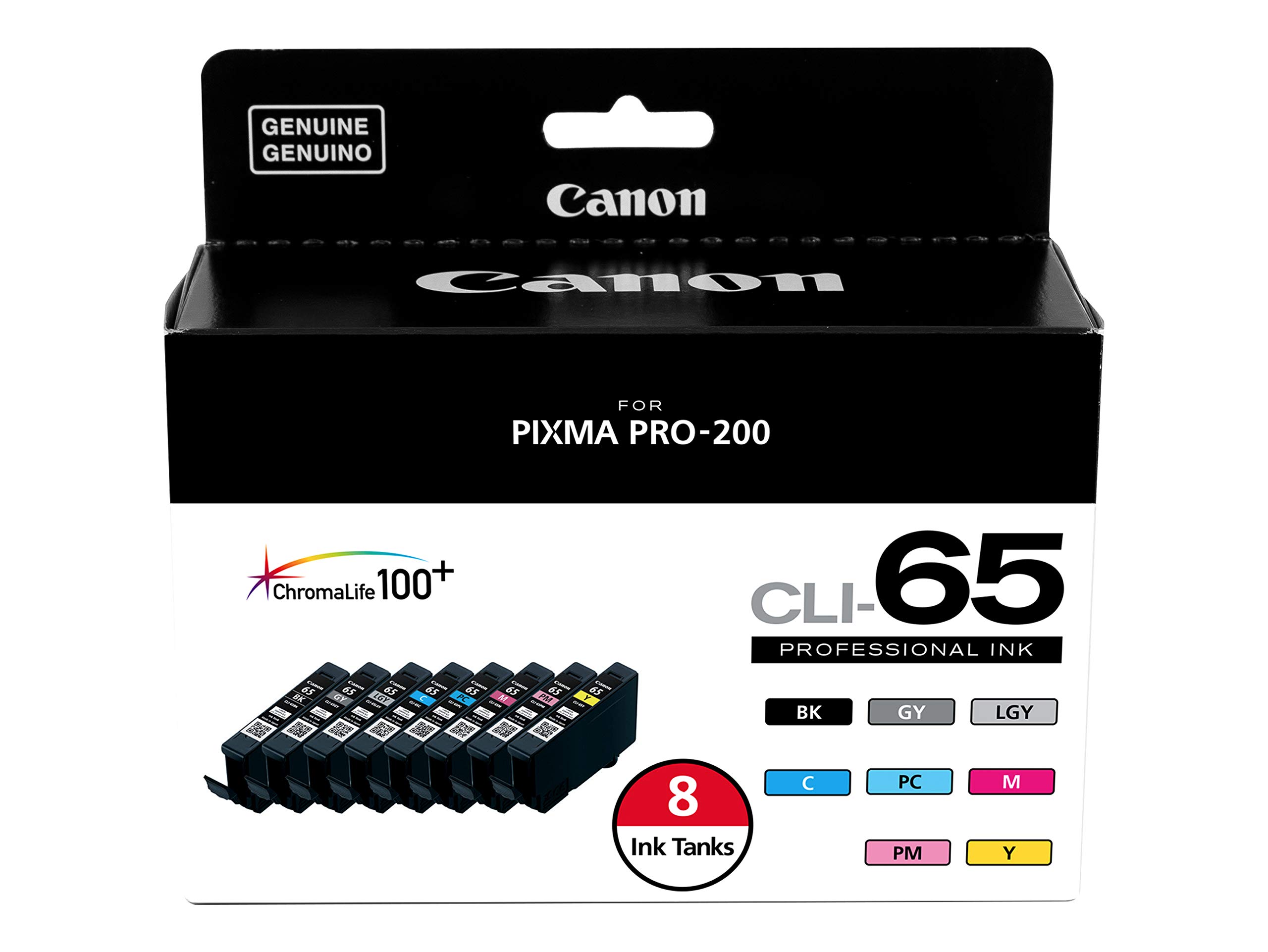 Canon CLI-65 Eight Color PK