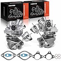 Complete Turbo Turbocharger Kit, with Wastegate Actuator & Gasket, Compatible with Ford F-150 2011-2012, 3.5L Ecoboost, Replace# CL3Z-6K682-C, CL3Z-6K683-D
