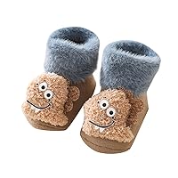 Size 5 Boy Shoes Children Toddler Autumn and Winter Boys and Girls Floor Socks Non Slip Plush 9 Wide Toddler Girl Shoes