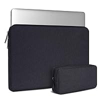 14 Inch Laptop Tablet Sleeve Case for Lenovo Yoga C930 C940 C740/Lenovo Ideapad 14/Lenovo Chromebook S330/Lenovo Thinkpad x1 Carbon 14, Dell XPS 15 9570 9575 7590, with Small Bag, Black