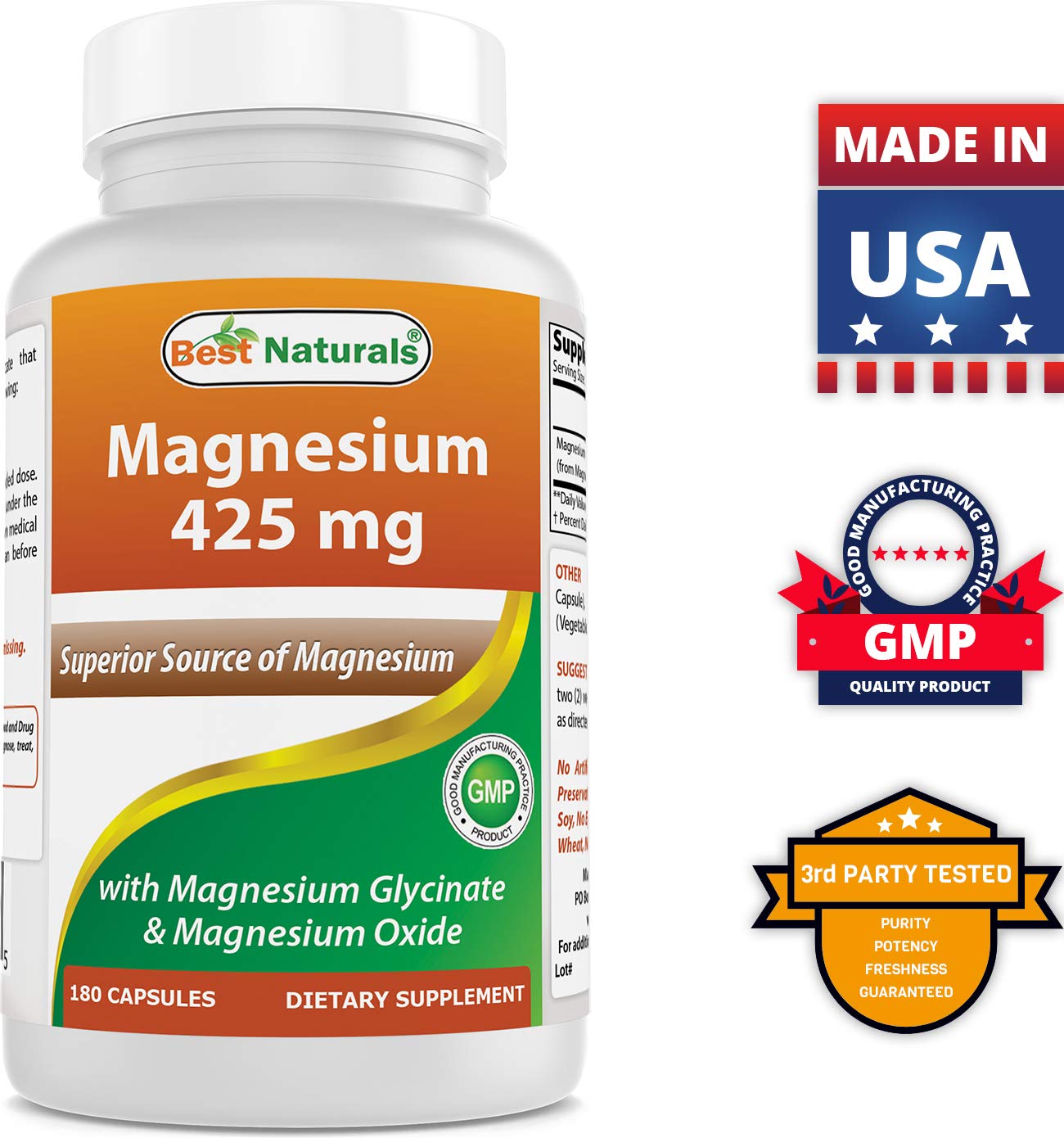 Selenium 200 mcg & Magnesium Glycinate 425 mg