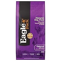 Eagle Pack Natural Dry Dog Food, Lamb & Rice, 30-Pound Bag