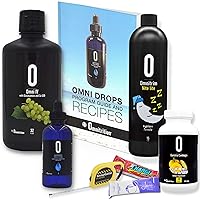 Omnitrition Omni Drop Program Bundle: 4 oz Bottle Omni Drops w/ B12, Program Guide, Omni IV w/Glucosamine, OmniTrim Nite Lite, Garcinia Cambogia,Samples & Snapgate 10' Carabiner