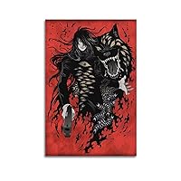 Anime Manga Hellsing Ultimate Poster for Room Aesthetics Decorative Picture Print Wall Art Canvas Posters Gifts 12x18inch(30x45cm) UnFramed